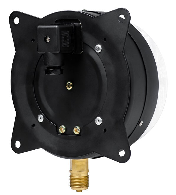 Вакуумметры, мановакуумметры, манометры электроконтактные пылевлагозащищенные ДВ2005ф, ДА2005ф, ДМ2005ф IP53 (Диаметр: 160 мм)