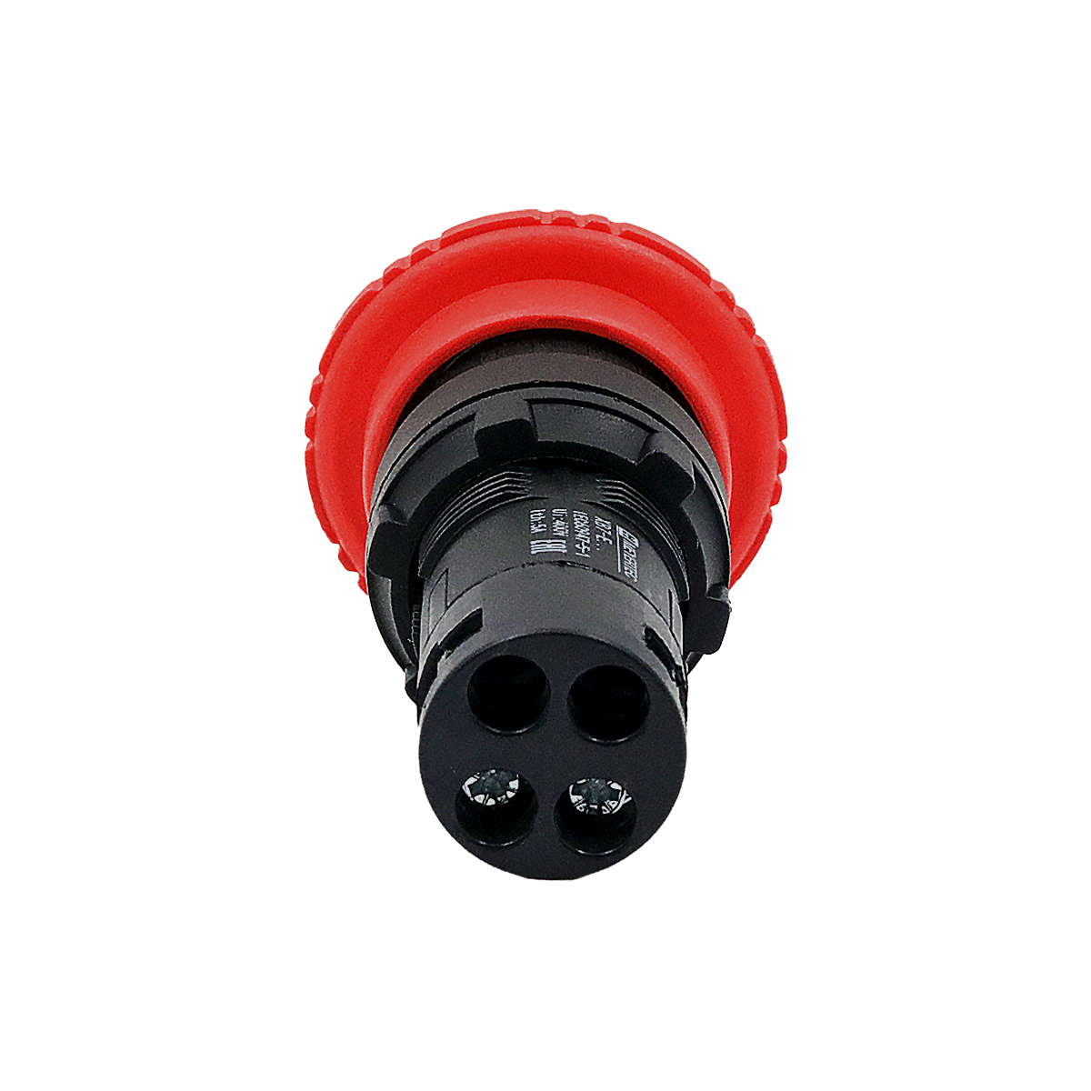 Кнопка грибовидная красная, возврат поворотом c фиксацией, Ø 40 мм,  1NC, IP54, пластик