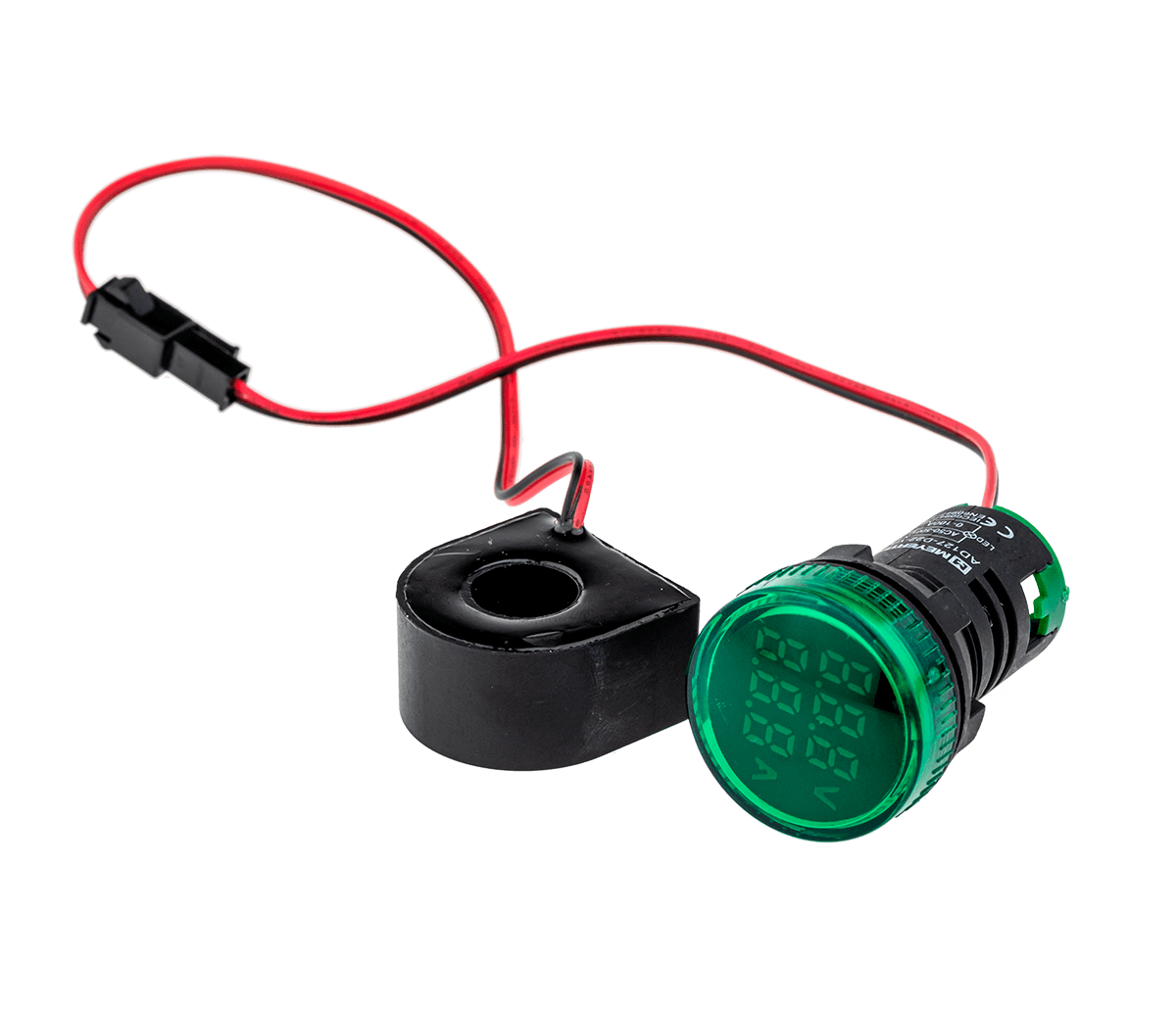 Индикатор тока и напряжения, зеленый