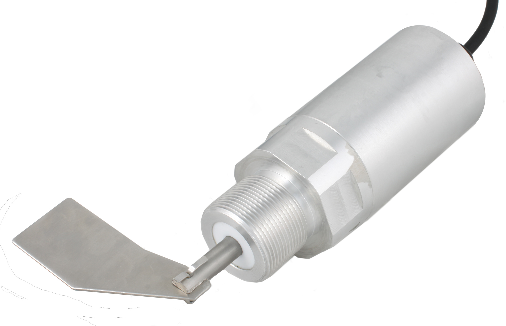 Механический ротационный датчик предельного уровня сыпучих материалов в корпусе из нерж. стали, -50 +80 С, Рmax=10 bar, 115-230 VAC, IP66, вибростойкость до 29g, лопасть 40х98 мм, нерж. сталь, скорость вращения 15 об/мин, соединение- резьба 1 1/2", нерж. 