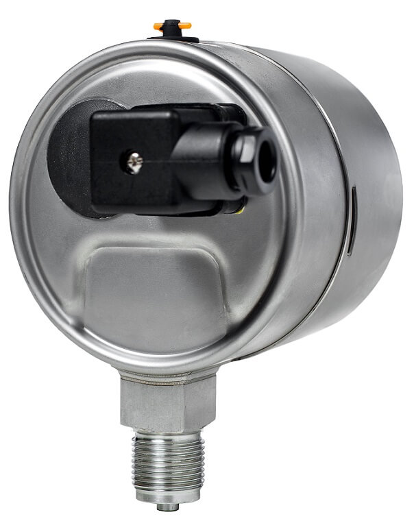 Вакуумметры, мановакуумметры, манометры электроконтактные коррозионностойкие ДВ2010ф Кс, ДА2010ф Кс, ДМ2010ф Кс (Диаметр: 100 мм)