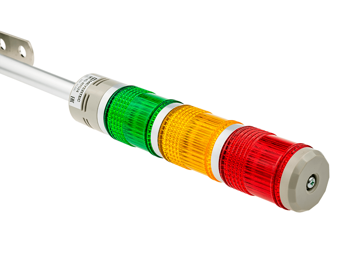 Светосигнальная колонна, 24В AC/DC