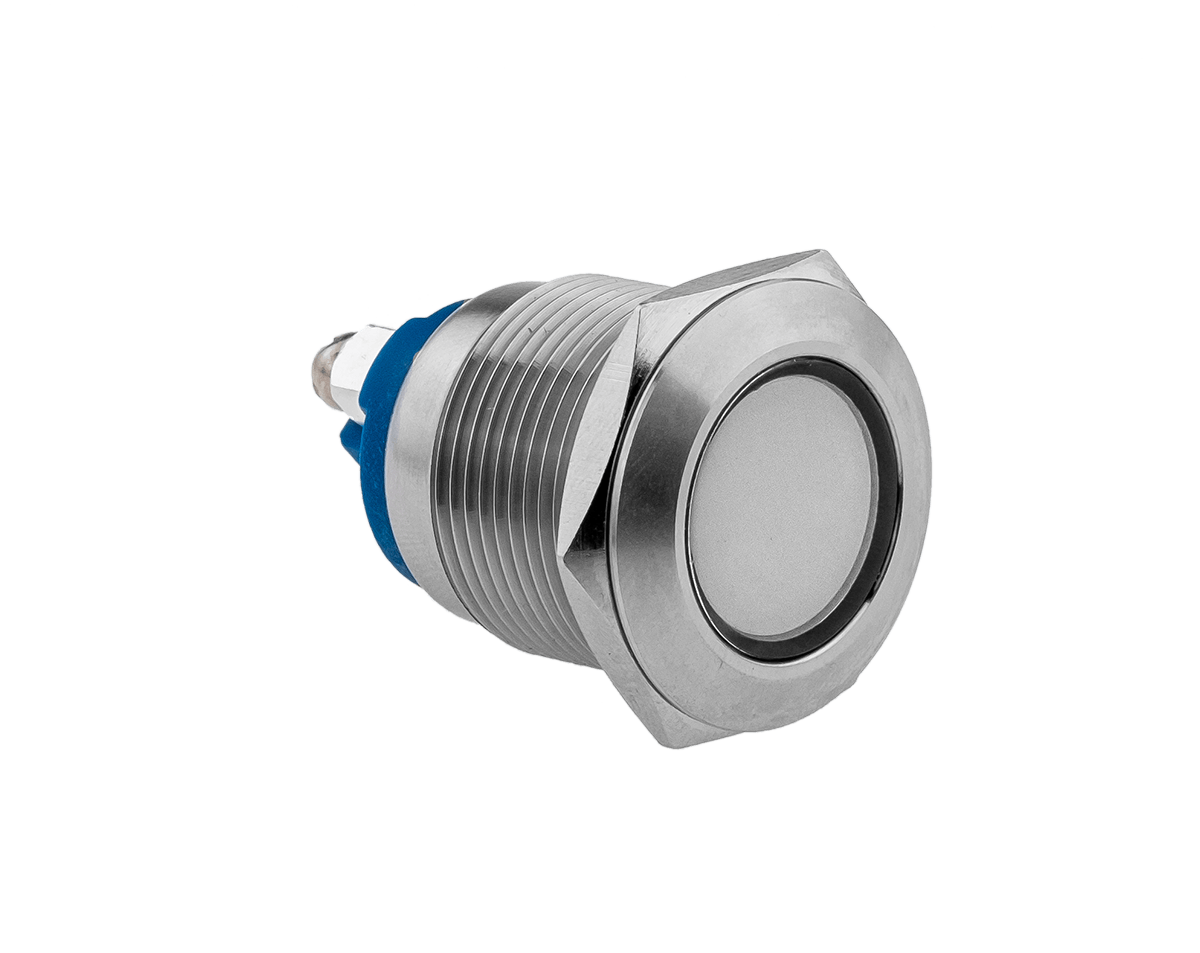 Сигнальная лампа белая, 220В AC, IP67