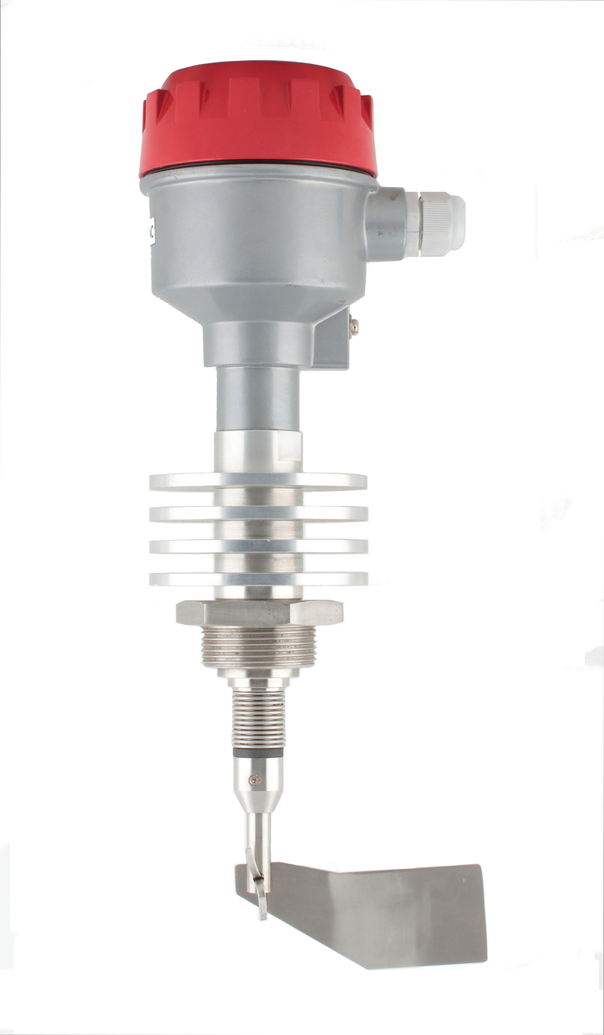 Механический ротационный датчик предельного уровня сыпучих материалов в алюм. корпусе, -40 +250 С, Рmax=0.8 bar, 24 VDC, IP65, лопасть 40х98 мм, нерж. сталь, скорость вращения 5 об/мин, соединение- резьба 1 1/2", нерж. сталь, удлинение 145 мм, нерж. сталь