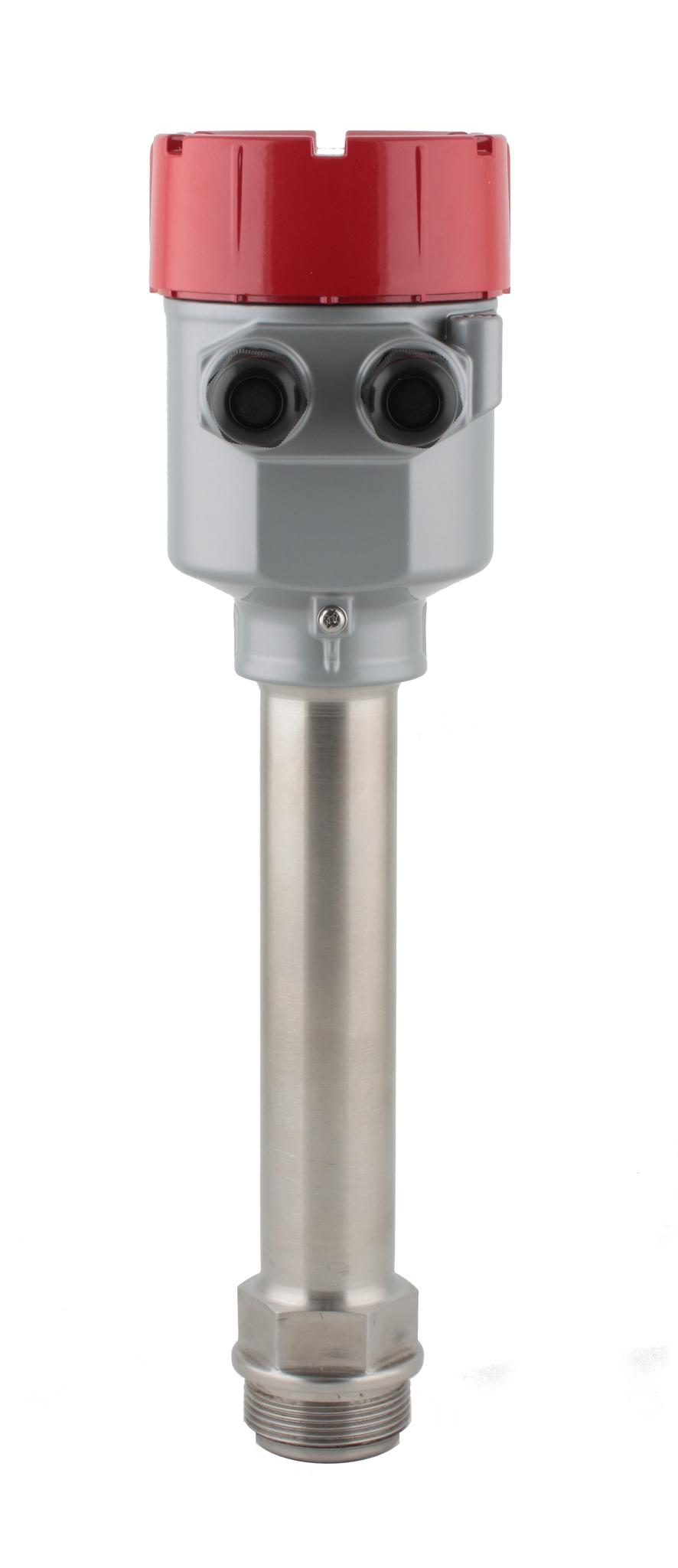 Микроволновый сигнализатор потока сыпучих материалов в алюм. корпусе, зона действия до 1,2 м, -40 +250 С, Pmax=25 bar, 30-250 VAC - 20-35 VDC, IP 67, соединение- резьба G 1 1/2", нерж. сталь 304, 2 кабельных ввода, выход- реле DPDT, регулир. задержка сигн