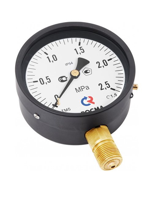 Манометры ТМ-510 IP54 и ТМ-610 IP54 с по­вы­шен­ной пы­ле­вла­го­защи­щен­ностью