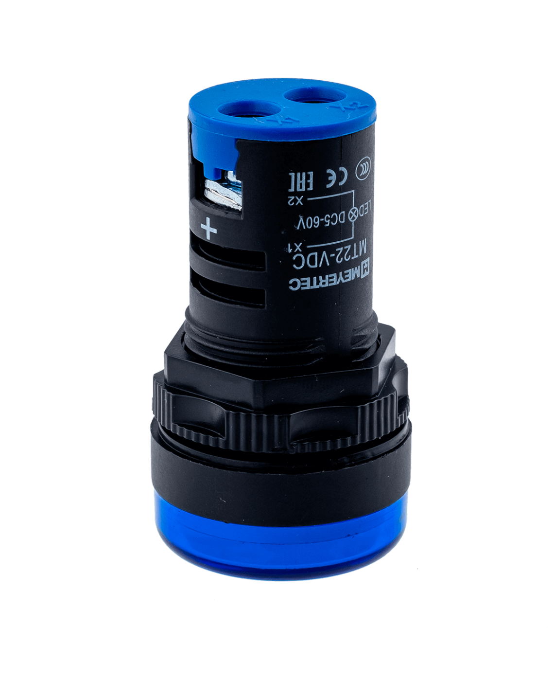 Индикатор напряжения, 5-60V DC, синий