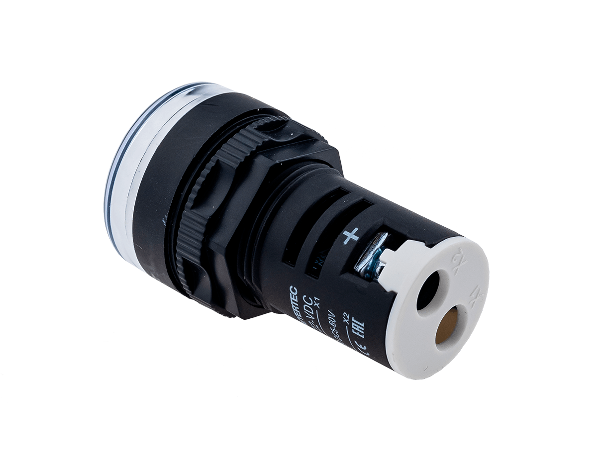 Индикатор напряжения, 5-60V DC, белый